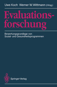 Vorderes Coverbild Evaluationsforschung