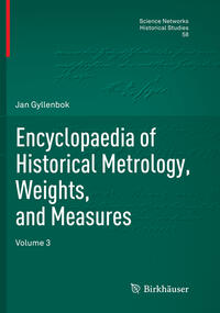 Vorderes Coverbild Encyclopaedia of Historical Metrology, Weights, and Measures