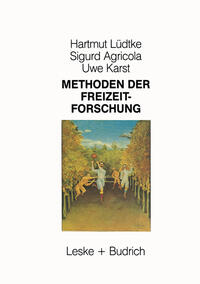 Vorderes Coverbild Methoden der Freizeitforschung