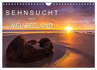 Vorderes Coverbild Sehnsucht nach Neuseeland (Wandkalender 2025 DIN A4 quer), CALVENDO Monatskalender
