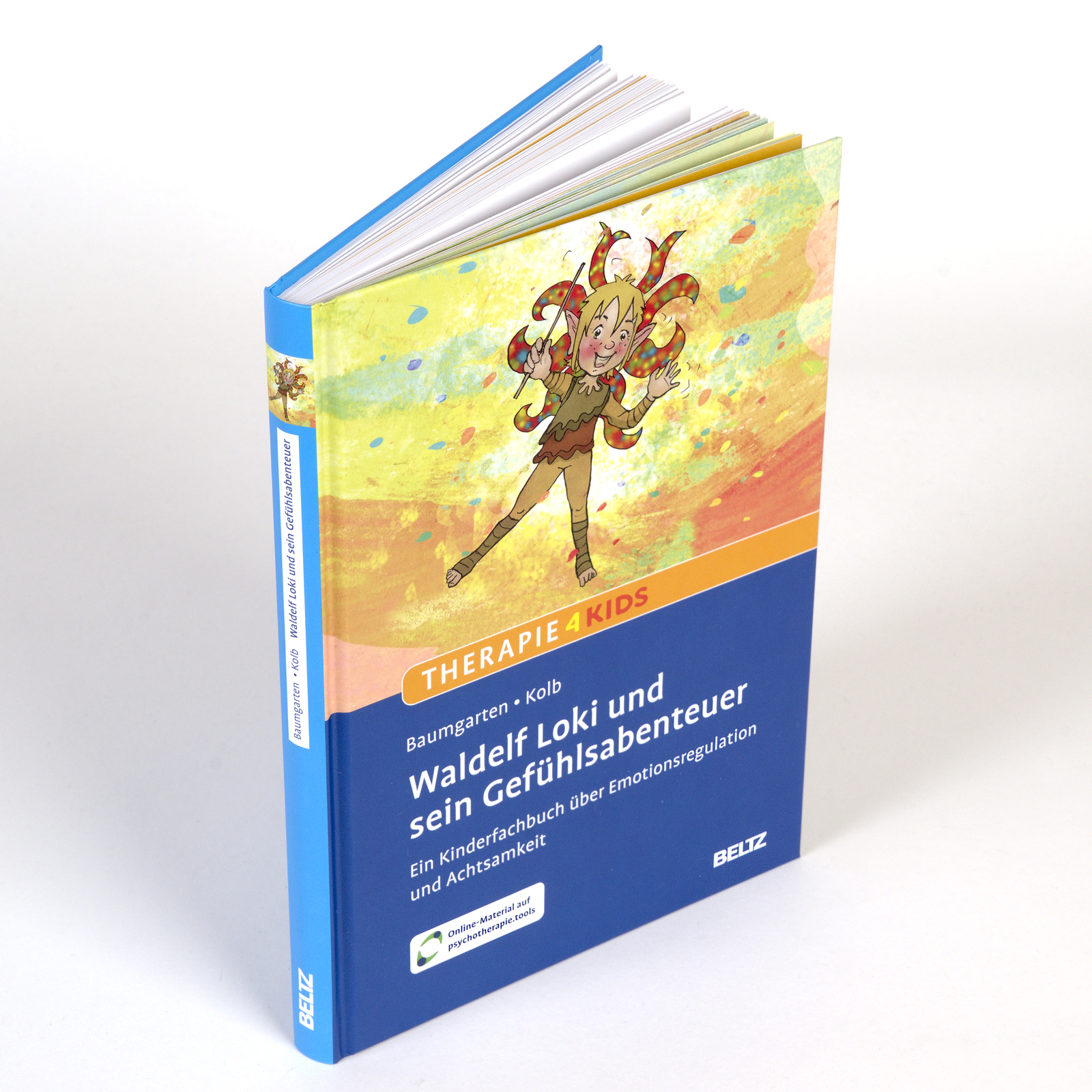 Rückseitencover Waldelf Loki und sein Gefühlsabenteuer