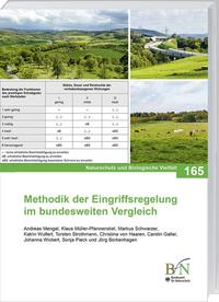 Vorderes Coverbild Methodik der Eingriffsregelung im bundesweiten Vergleich
