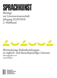 Vorderes Coverbild Sprachkunst. Beiträge zur Literaturwissenschaft / Sprachkunst Jahrgang XLIX/2018 2.Halbband