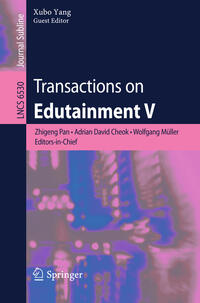 Vorderes Coverbild Transactions on Edutainment V