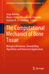 Vorderes Coverbild The Computational Mechanics of Bone Tissue