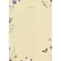 Vorderes Coverbild To-do Block Flowers