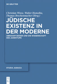 Vorderes Coverbild Jüdische Existenz in der Moderne