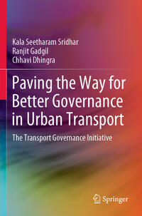 Vorderes Coverbild Paving the Way for Better Governance in Urban Transport