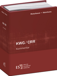 Vorderes Coverbild KWG/CRR - Einzelbezug