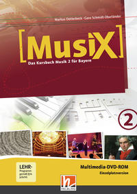Vorderes Coverbild MusiX 2 BY (Ausgabe ab 2017) Präsentationssoftware Einzellizenz