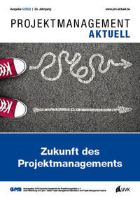 Vorderes Coverbild PROJEKTMANAGEMENT AKTUELL 5 (2022)