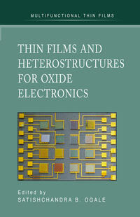 Vorderes Coverbild Thin Films and Heterostructures for Oxide Electronics