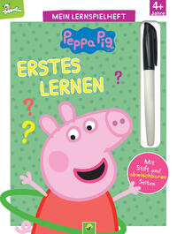 Vorderes Coverbild Mein Lernspielheft Peppa Pig Erstes Lernen