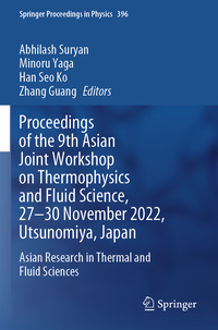 Vorderes Coverbild Proceedings of the 9th Asian Joint Workshop on Thermophysics and Fluid Science, 27–30 November 2022, Utsunomiya, Japan
