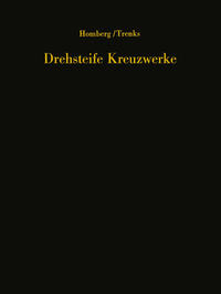 Vorderes Coverbild Drehsteife Kreuzwerke
