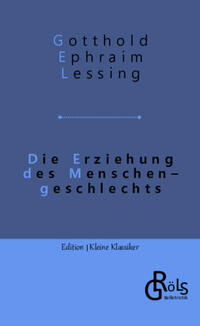 Vorderes Coverbild Die Erziehung des Menschengeschlechts