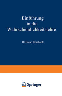 Vorderes Coverbild Einführung in die Wahrscheinlichkeitslehre