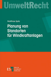 Vorderes Coverbild Planung von Standorten für Windkraftanlagen