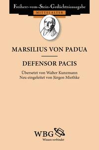 Vorderes Coverbild Defensor Pacis