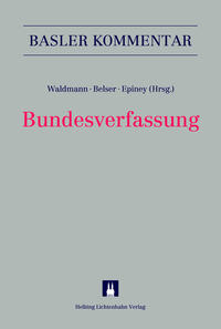 Vorderes Coverbild Bundesverfassung (BV)