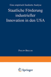 Vorderes Coverbild Staatliche Förderung industrieller Innovation in den USA