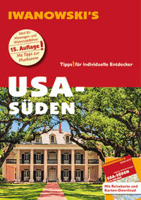 Vorderes Coverbild USA-Süden - Reiseführer von Iwanowski