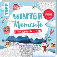 Vorderes Coverbild Winter-Momente. Der Kreativblock