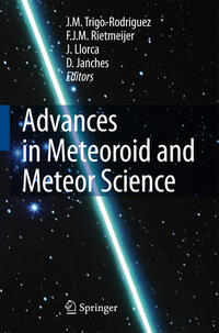 Vorderes Coverbild Advances in Meteoroid and Meteor Science