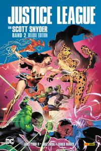 Vorderes Coverbild Justice League von Scott Snyder (Deluxe-Edition)