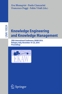 Vorderes Coverbild Knowledge Engineering and Knowledge Management