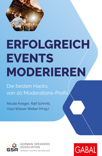 Vorderes Coverbild Erfolgreich Events moderieren