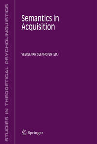 Vorderes Coverbild Semantics in Acquisition