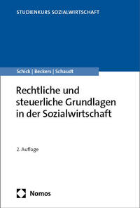 Vorderes Coverbild Rechtliche und steuerliche Grundlagen in der Sozialwirtschaft