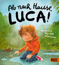 Vorderes Coverbild Ab nach Hause, Luca!