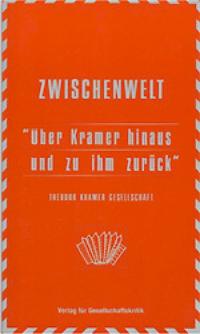Vorderes Coverbild Jahrbuch der Theodor Kramer Gesellschaft / Über Kramer hinaus und zu ihm zurück