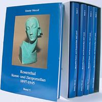 Vorderes Coverbild Rosenthal Kunst- und Zierporzellan 1897-1945. 5 Bände