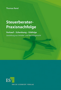 Vorderes Coverbild Steuerberater-Praxisnachfolge