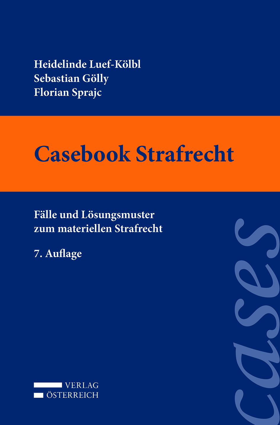Anderes Coverbild Casebook Strafrecht