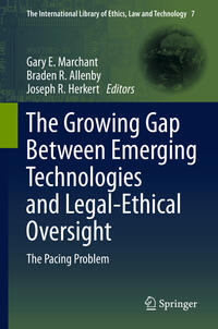 Vorderes Coverbild The Growing Gap Between Emerging Technologies and Legal-Ethical Oversight