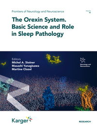 Vorderes Coverbild The Orexin System. Basic Science and Role in Sleep Pathology
