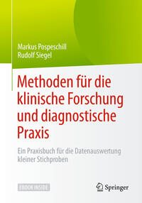 Vorderes Coverbild Methoden für die klinische Forschung und diagnostische Praxis