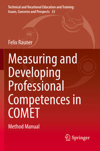 Vorderes Coverbild Measuring and Developing Professional Competences in COMET