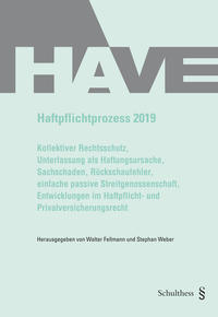 Vorderes Coverbild Haftpflichtprozess 2019