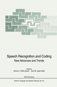 Vorderes Coverbild Speech Recognition and Coding