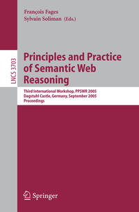 Vorderes Coverbild Principles and Practice of Semantic Web Reasoning