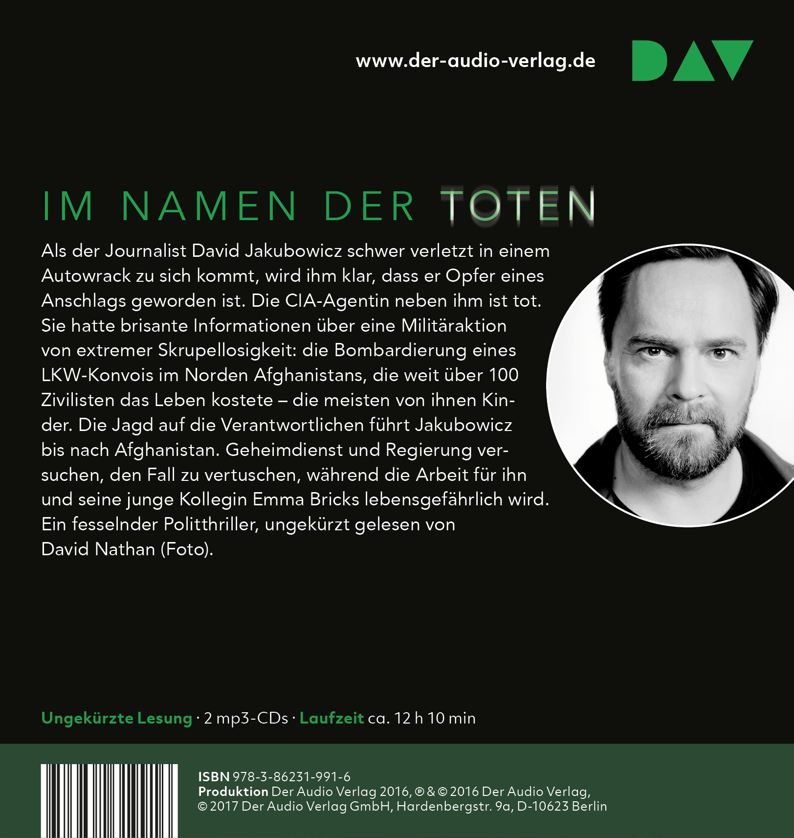 Rückseitencover Wer die Hunde weckt