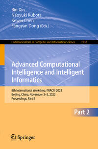 Vorderes Coverbild Advanced Computational Intelligence and Intelligent Informatics