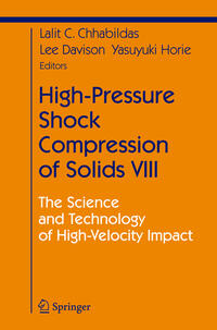 Vorderes Coverbild High-Pressure Shock Compression of Solids VIII