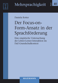 Vorderes Coverbild Der Focus-on-Form-Ansatz in der Sprachförderung