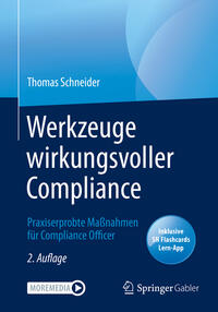 Vorderes Coverbild Werkzeuge wirkungsvoller Compliance
